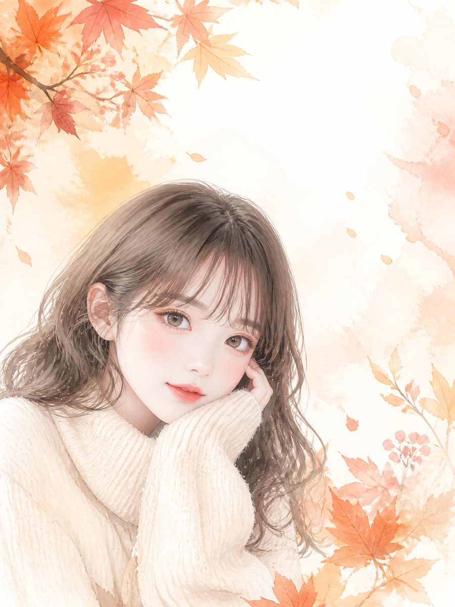 AIプリクラ 秋限定 作例19の作例画像