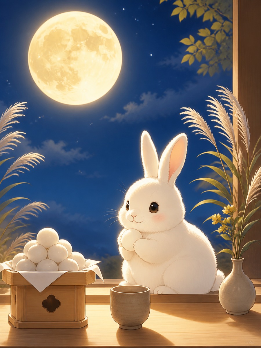 中秋の名月 AIイラスト 作例13の作例画像