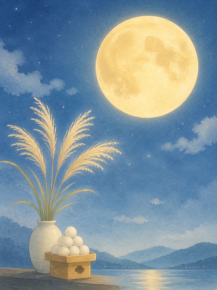 中秋の名月 AIイラスト 作例17の作例画像