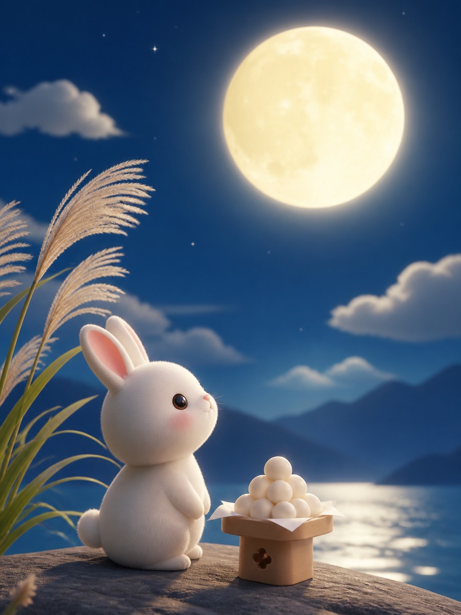 中秋の名月 AIイラスト 作例18の作例画像