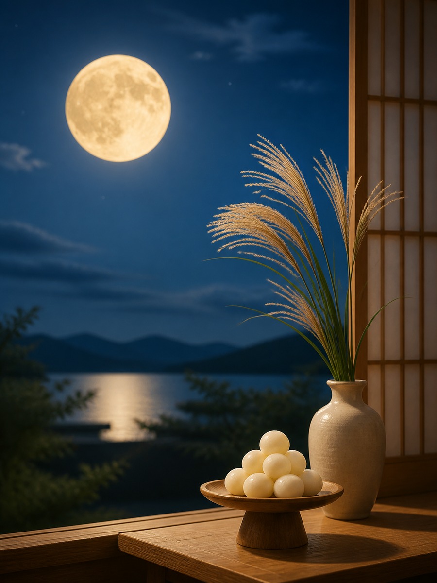中秋の名月 AIイラスト 作例9の作例画像