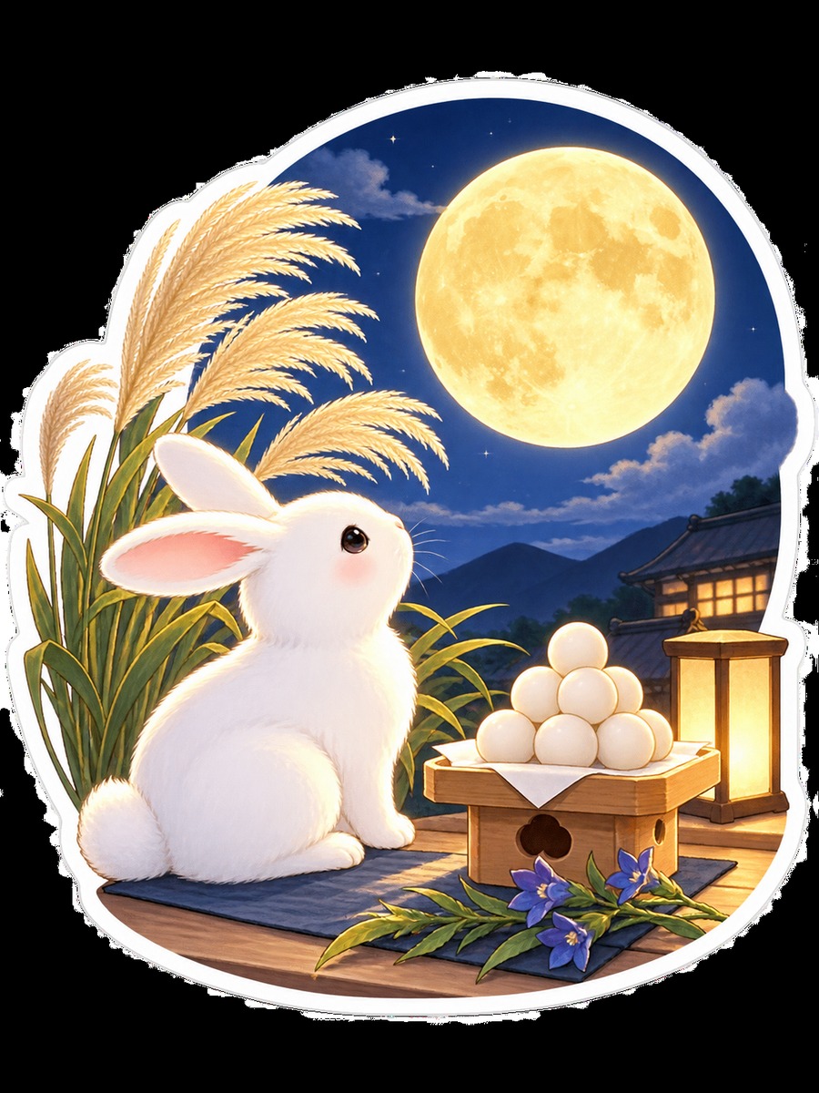 中秋の名月 AIイラスト 作例20の作例画像