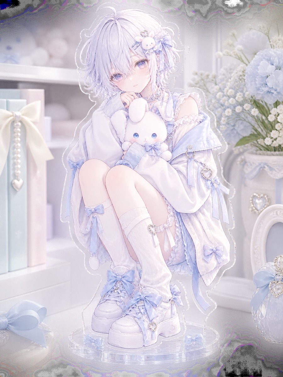 淡色パステルアクスタの作例画像