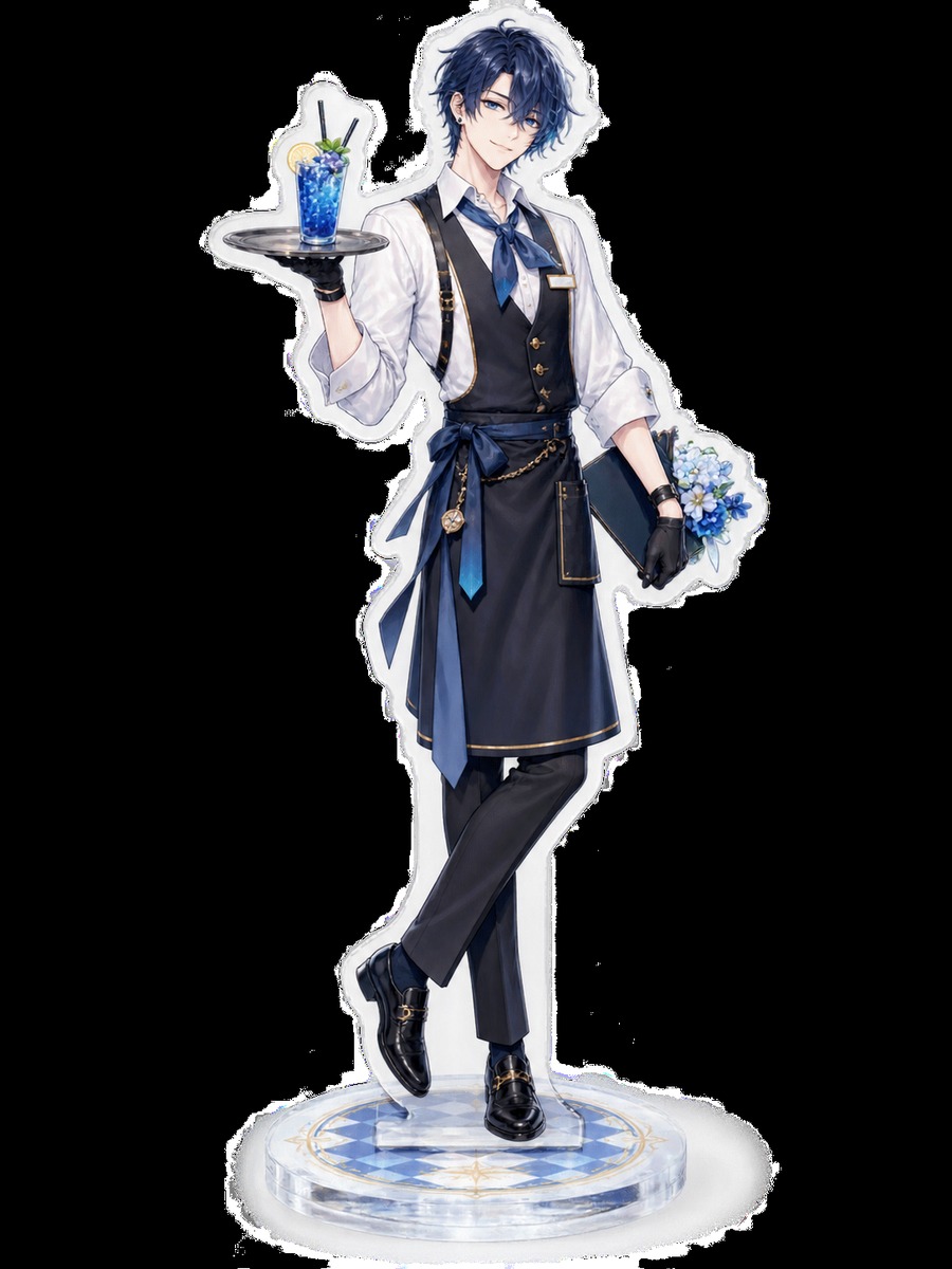 コラボカフェ限定風アクスタの作例画像