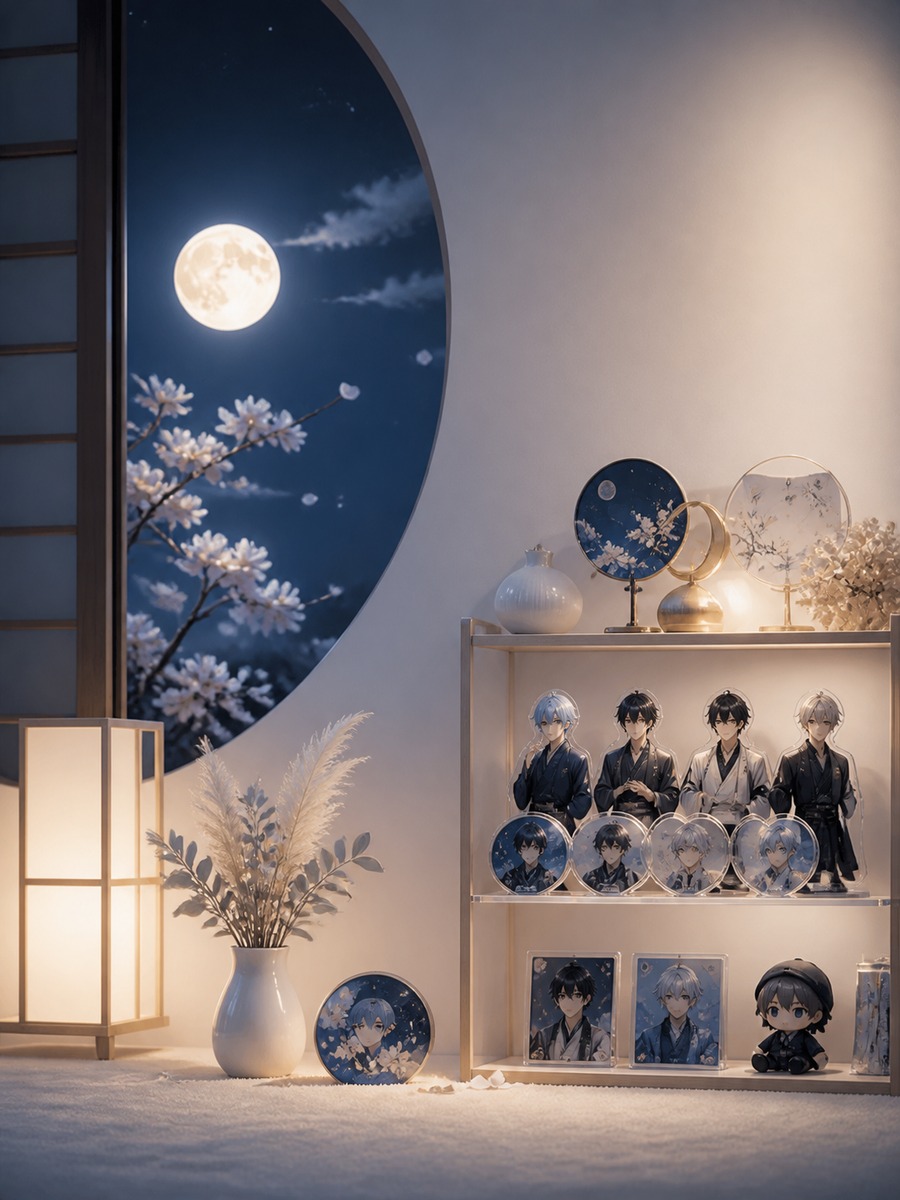 和風 月夜 作例11の作例画像