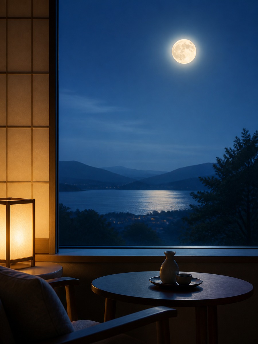 和風 月夜 作例22の作例画像