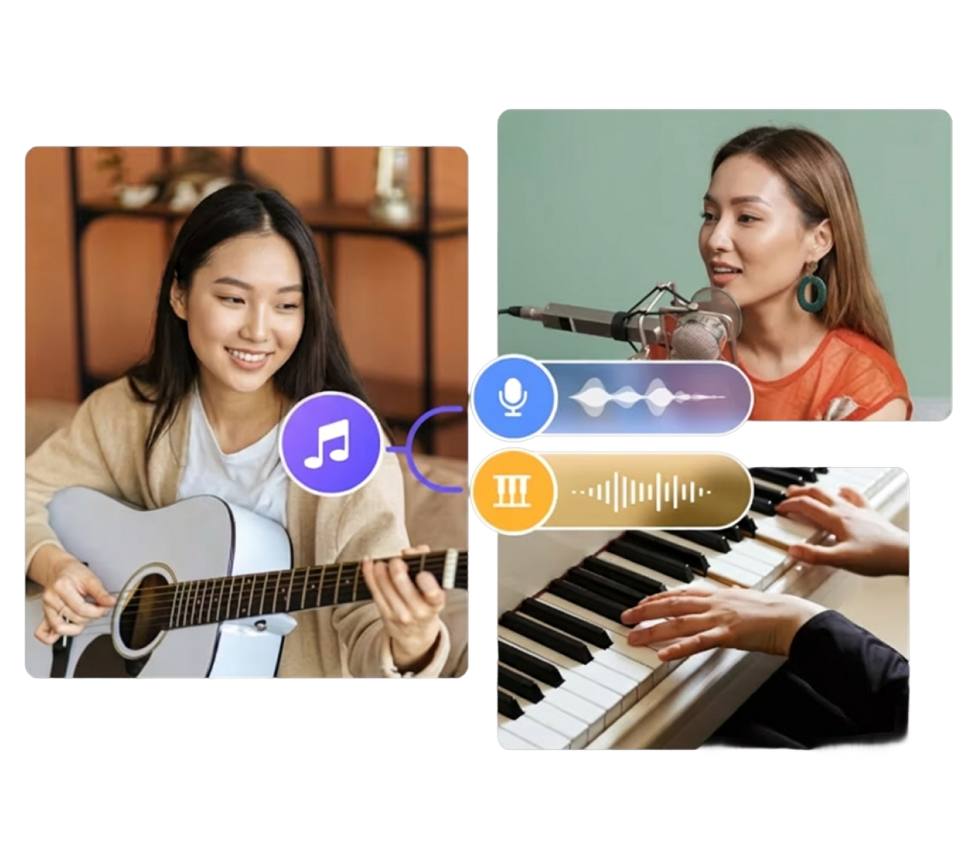 AI vocal remover preview for removing vocals from songs online