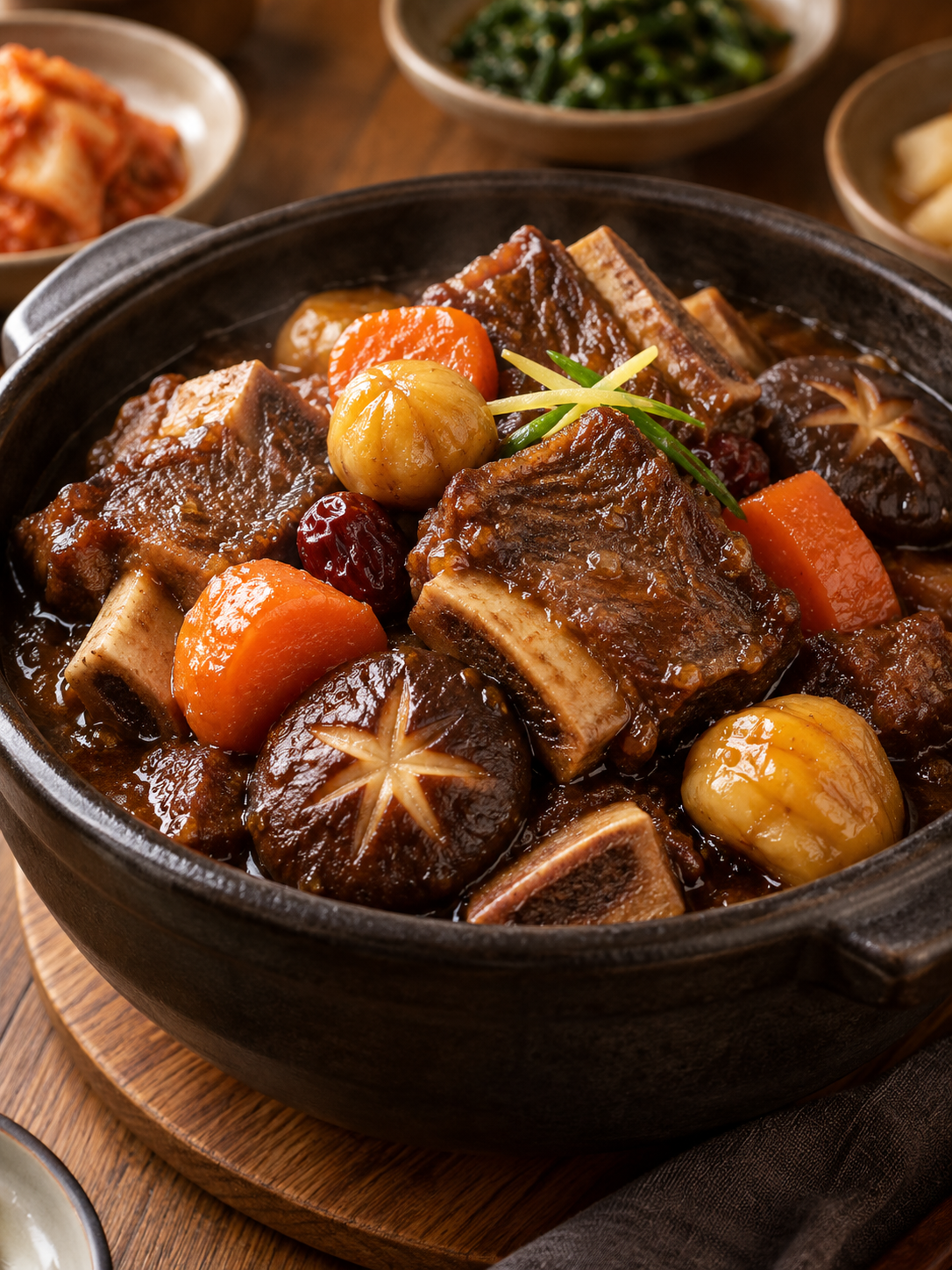 전통 소갈비찜 실사 이미지