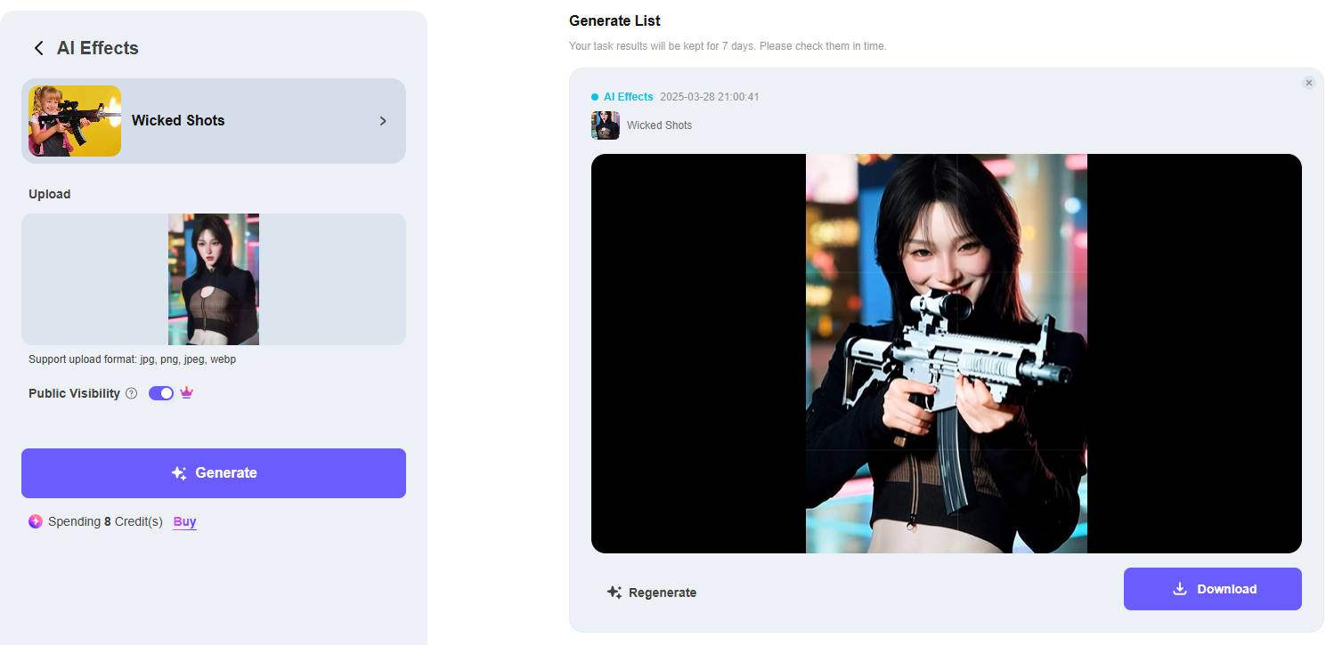 인조이 여케로 AI 동영상 만들기