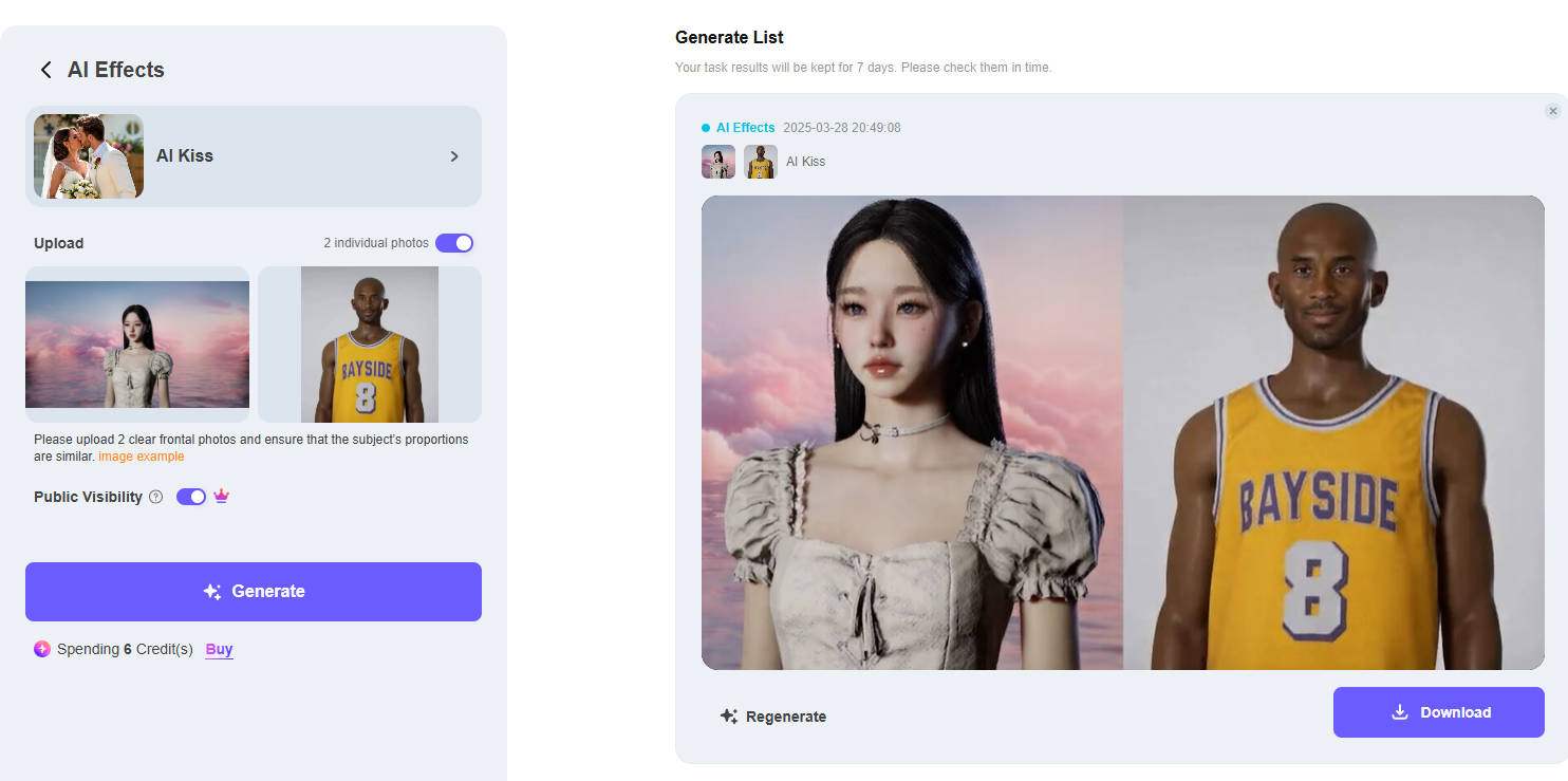  조이와 연애하는 영상을 만드는 방법